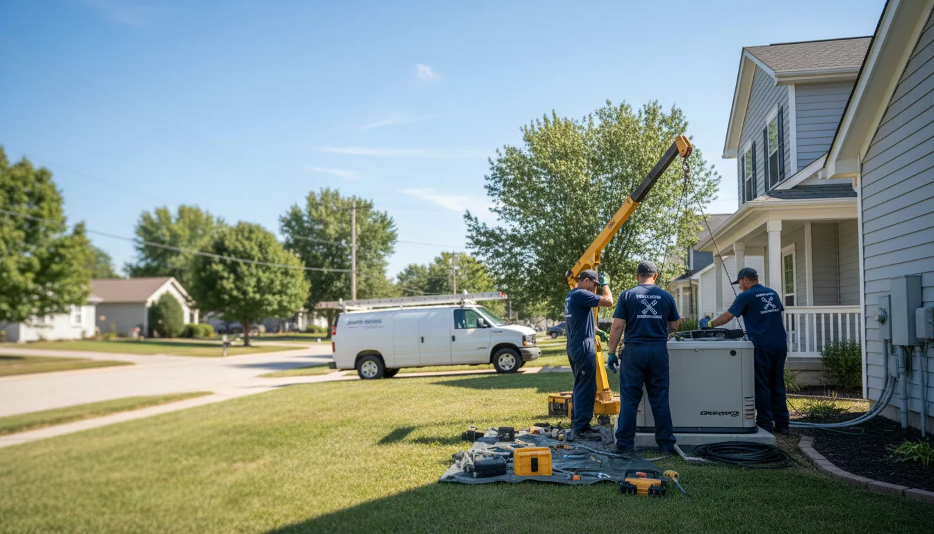 Generator Installation in Webbers Falls, OK near me